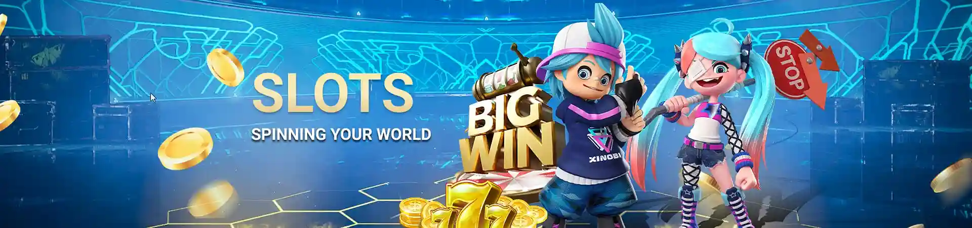 Colorful slot reels from aa45 games interface
